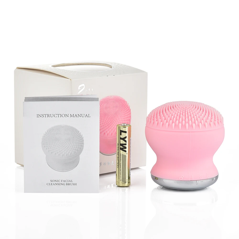 2 In 1 Vibrating  Massager Foreo Luna Mini 2 Sonic Electric Silicone Facial Cleansing Brush.jpg