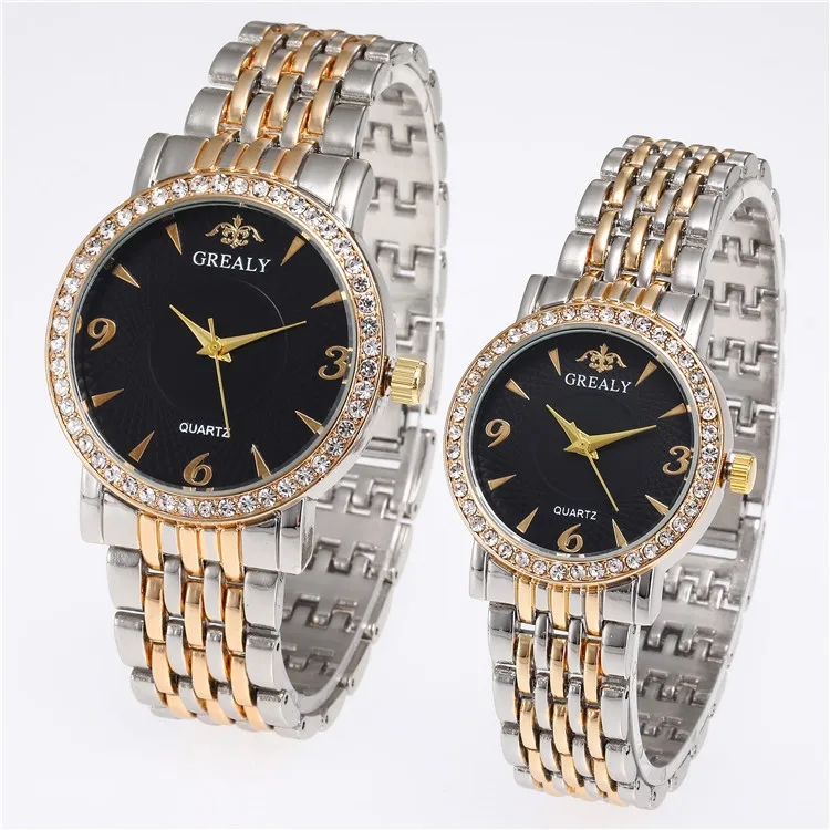 

Custom 2021 new fashion Custom 2019 new fashion couple watch wrist watches for couple, Picture shows