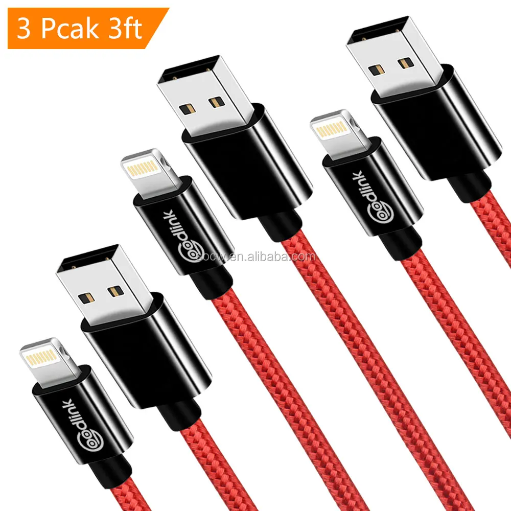 

MFI iPhone cable usb a to lightning high quality fast charging 2.4A and data transfer
