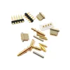 spring loaded gold brass magnet pcb test pogo pin