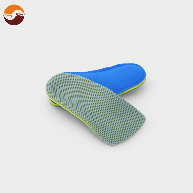 

Factory Price Half length Foot Care Breathable EVA Bamboo Carbon Arch Support Orthotic Insoles