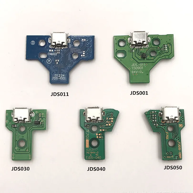 

JDS-050 JDS-040 JDS-030 JDS-011 JDS-001 Controller USB Socket Port Charger Board for PS4 Repair Parts