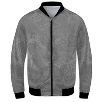 

men's jackets & coats for men winter mens jacket Custom Logo 3D Print MOQ 1