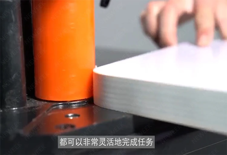 NEWEEK bevel mdf edge banding machine furniture edge band machine