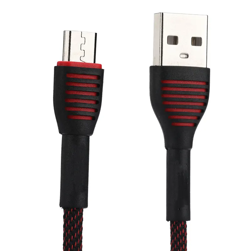

Micro USB Cable USB To Micro For Android Charging Cable High Quality Male To Male Cable, Black, customization