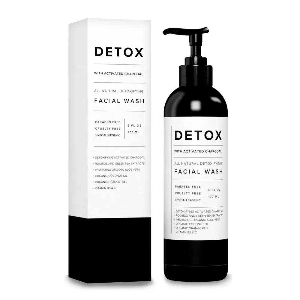 

All Natural Activated Charcoal Face Wash Beat Facial Cleanser for Men