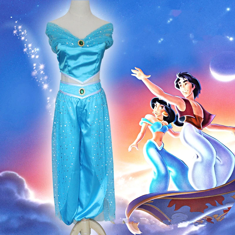 

Aladdin magic lamp cos princess jasmine adult children cosplay costume wholesale children's cosplay costume