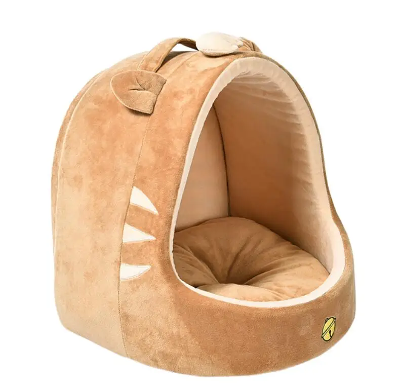 

New Pet Warm Cave High quality round pet bed with removable pet nest kennel, Colorful custom