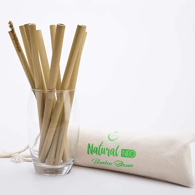 

Free samples reusable bamboo straws ,eco-friendly bamboo drinking straw with logo, sustainable bamboo straws set
