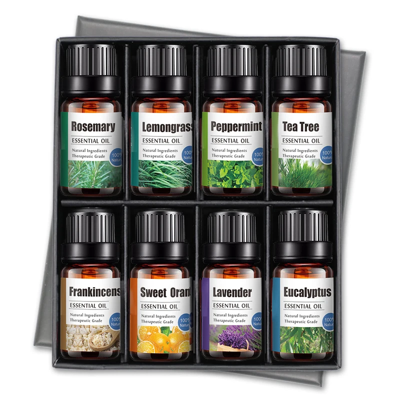 

Factory Private Label 100% Pure Natural Organic Rose Essential Oil Set For Gift Relief Relaxation Anxiety Essential oil