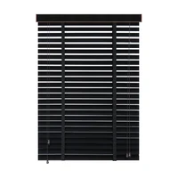 

Bespoke beaded black elegant paulownia wooden window venetian blinds for bedroom living room