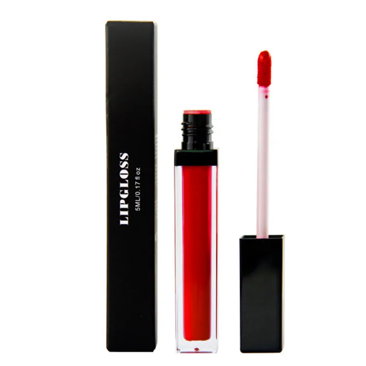

Wholesale matte lip gloss no logo cheap lipstick