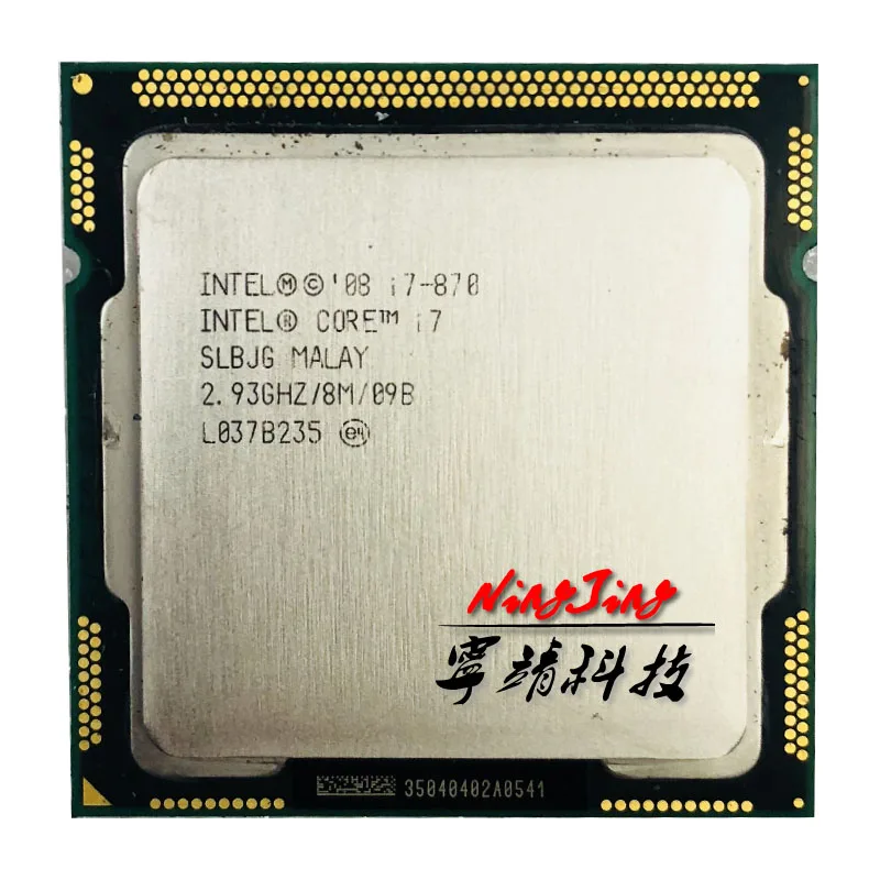 

Intel Core i7-870 i7 870 2.9 GHz Quad-Core Eight-Thread CPU Processor 8M 95W LGA 1156