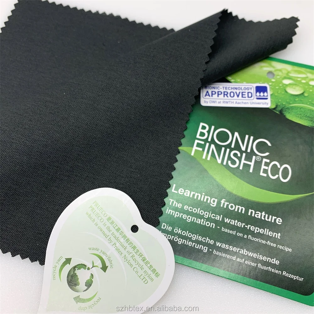 Ecofriendly Recycled Fabric Made Recycled Plastic Bottles Rpet Repreve