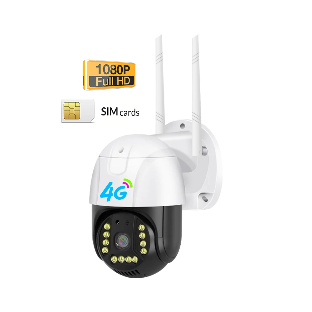 

Free Shipping Hot 2MP 1080P Mini Dome Fixed CCTV Camera System Outdoor Waterproof Wireless Camara de Seguridad 4G PTZ Camera