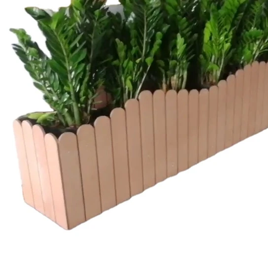 
Factory wholesale wpc composite outdoor decking ,corrosion resisting garden decorative fence panel 