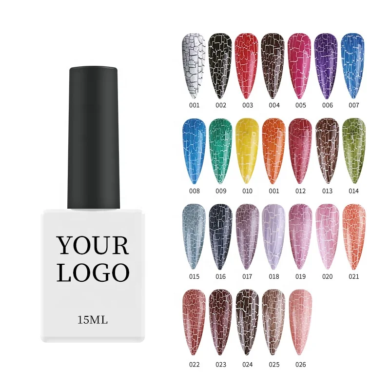 

Robifel New Arrival Crack Gel Series Gel 27 Color, 27 colors