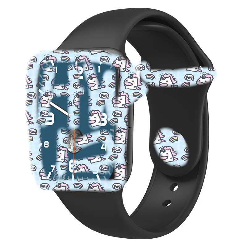 

2021 HW12 New Smartwatch Sport Heart Rate Monitor Health Fitness Tracker Waterproof Men Women Wrist Smart Watch for android ios, Black