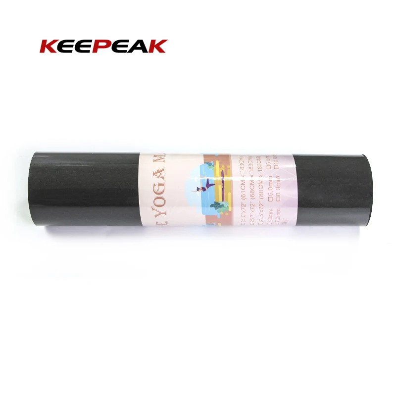 

Wholesale Factory Direct Sales Custom Logo Color 6mm Yoga Fitness Mats