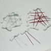Customize e cigarette accessories vape cotton premade mesh wire coil honeycomb ceramic coil for disposable device 2019