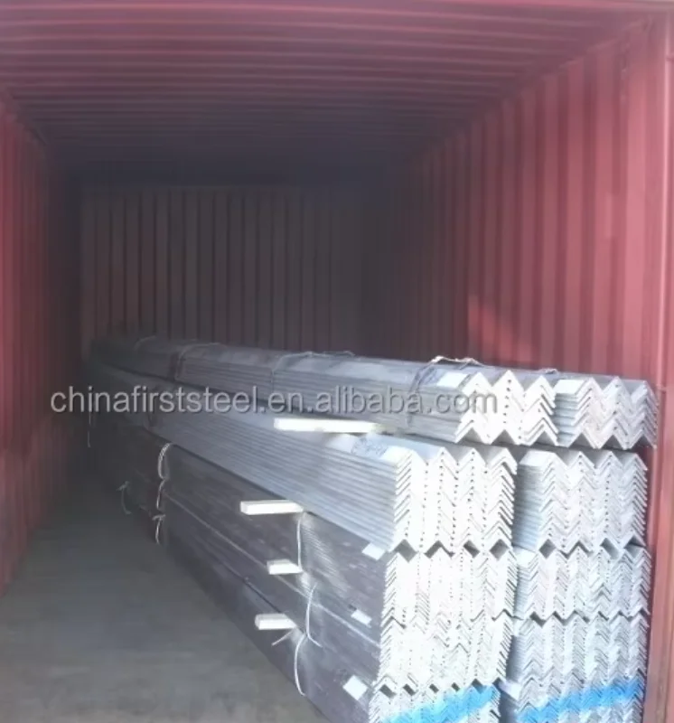 ASTM A36 Galvanized Slotted Angle 3x3x1/4 Inch with Elongated Holes