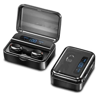 

Led Digital Display S590 TWS Bluetooth 5.0 Wireless Headphones 9D Stereo Earbuds Touch Control Portable Sport Earphones