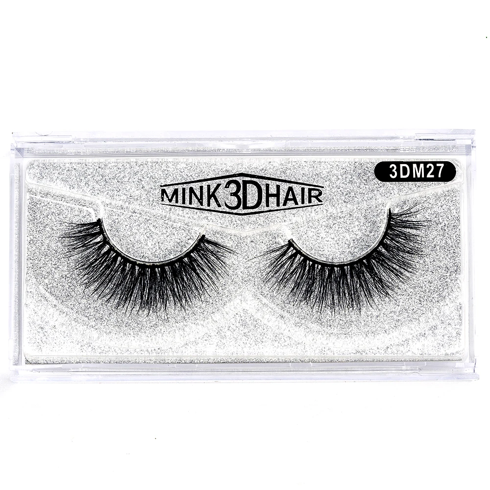 

Natural looking private label 3d mink eyelash with custom packing