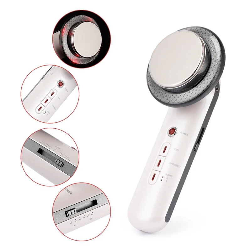 

OEM 3 in 1 Portable Handheld Skin Tightening Ultrasonic Cavitation EMS Body Slimming Beauty