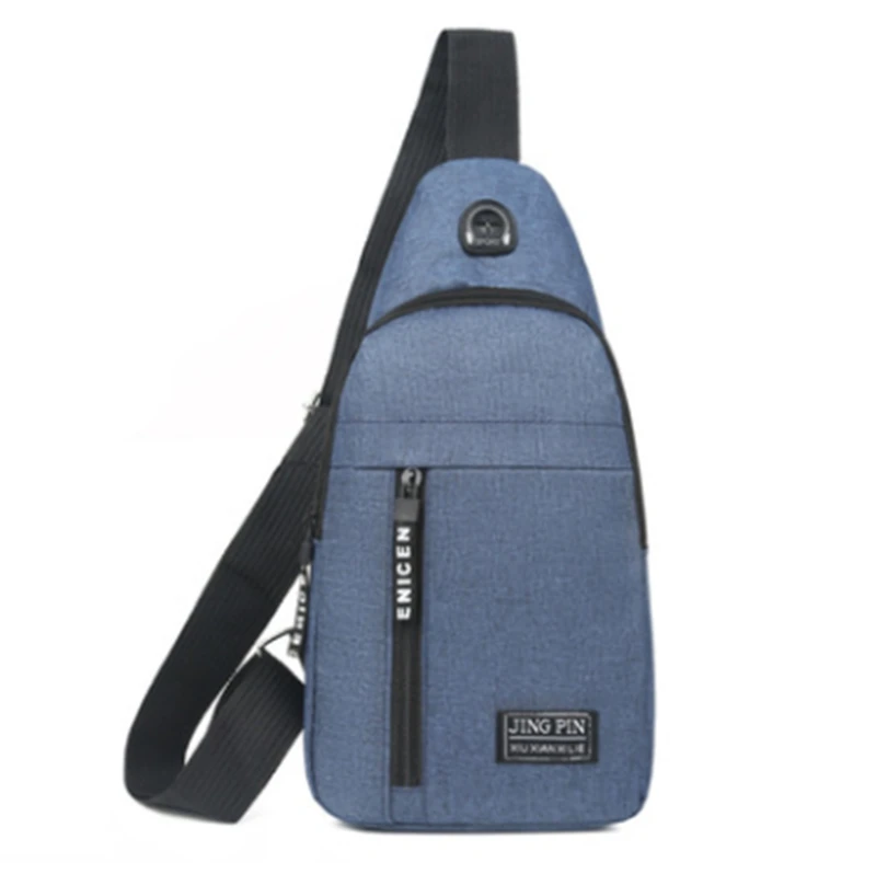 

Brand Men Unisex Shoulder Bag Sling Chest Pack Fashion Casual Sports Crossbody Male Fashion Messenger Bag Travel Bags