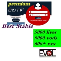 

2019 EVOL IPTV UHD 4K Arabic Europe USA channels iptv server subscription 12 months code apk EVDTV PLUS reseller panel x x x