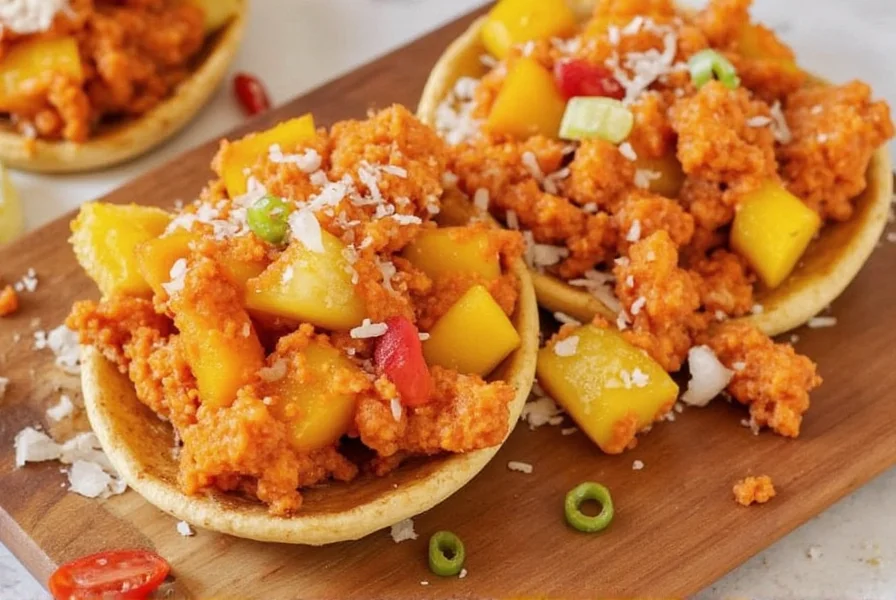 Happy Cook Using Mango and Chamoy