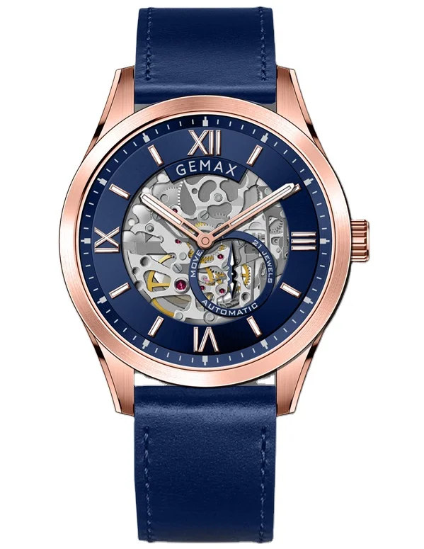 

Classic leather brand Watches Men Luxury Brand Automatic Movt mechanical Watch automatic mechanical wrist watch