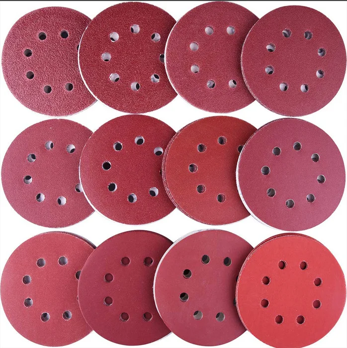 

Free Shipping Sanding Disc Orbit Hook & Loop Woodworking Sander Sand Paper Discs Grit Sand 400#-2000# Grit