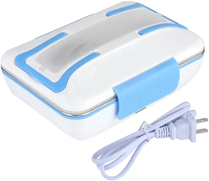 

Food Container Food Grade Electric Heating Food Box Car Electric Lunch Box Hot Sell Insulated Stainless Steel Electronic Kitchen, Pink/orange/green/blue