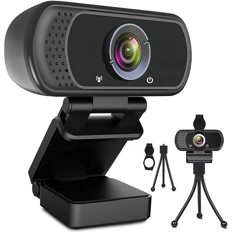 

Webcam 1080P Full HD Web Camera With Microphone USB Plug Web Cam For PC Computer Mac Laptop Desktop YouTube Skype Mini Camera