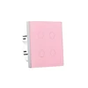led cabinet light with ir sensor switch,black round pin glass panel switch