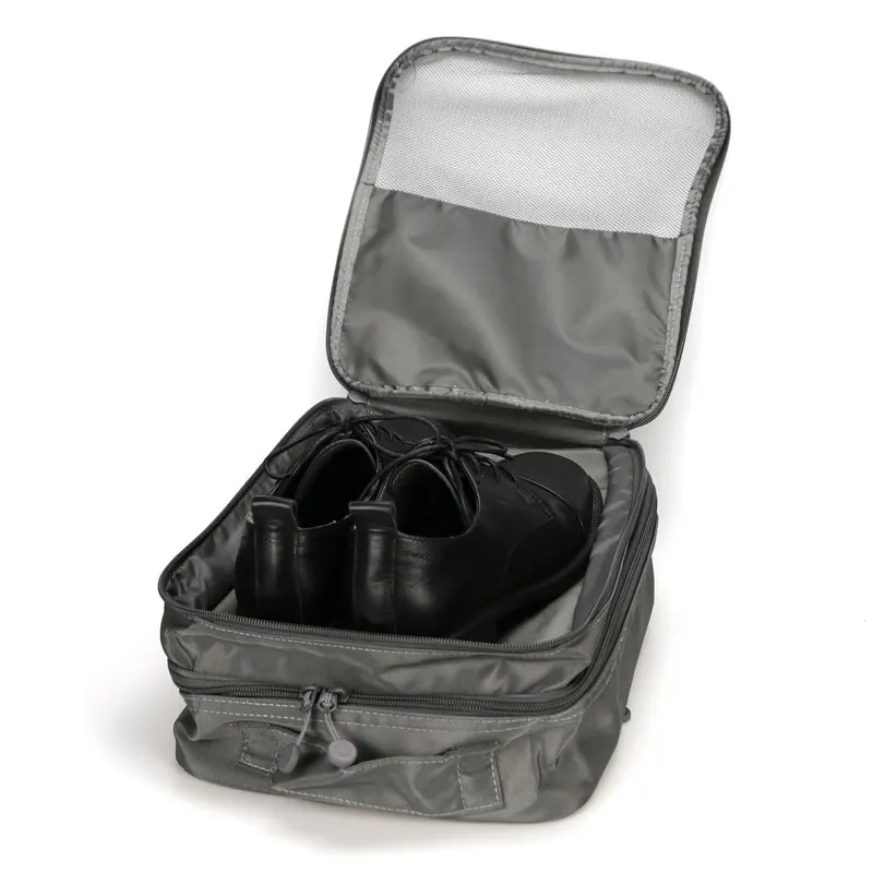 

Travel Shoes Bag, Shoes Compartment Bag Organizer Bags Travel, Gray or customized