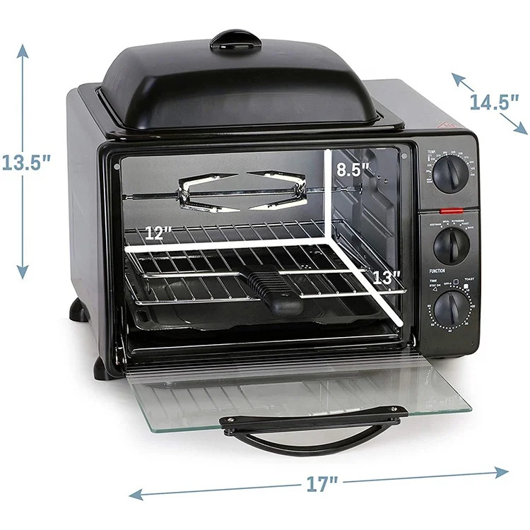 
Foshan Commercial Machinery Electric Cooker with Rotisserie Oven 
