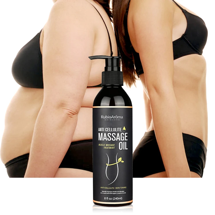 

Factory Private Label Lavender Essential Body Oil Weight Loss Anti Cellulite Organic Vegan SPA Massage Body Oil, Custom color