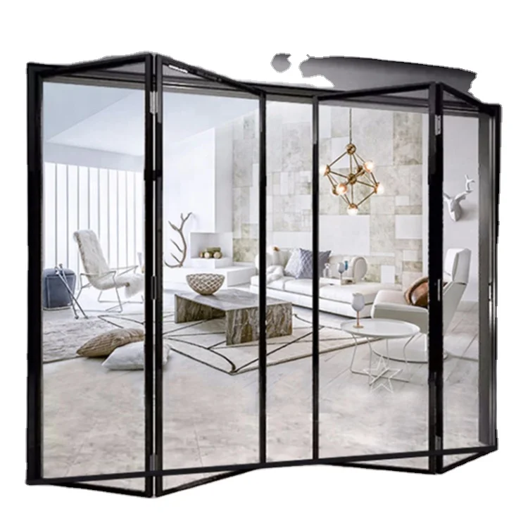

hot sale patio bifold door aluminum alloy folding patio folding door others doors