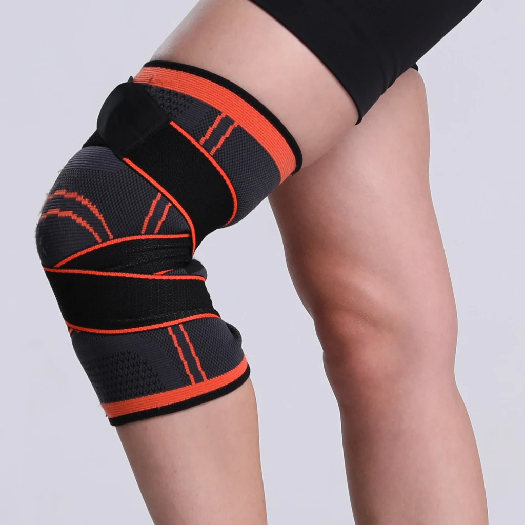 

Wholesale Elastic Sports Knee Pad Fitness Knee Protection Support Belt Breathable Genouillere Yoga Kneepad Knee Sleeve Guards