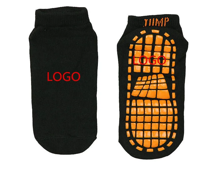 

High quality custom unisex adult kid jump trampoline grip socks