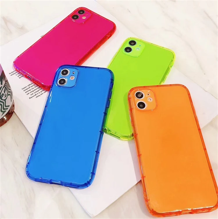 

Wholesale clear phone case for printing TPU colorful mobile phone case trend for Iphone 11/11pro max