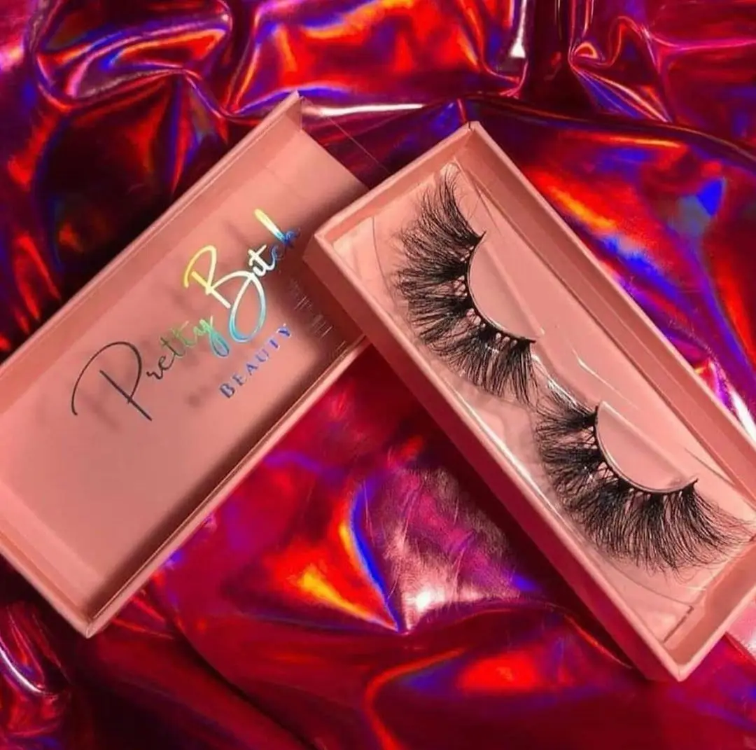 

Mikiwi top quality mink eyelashes custom eyelash packing