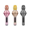 Amazon Best seller 7 Color Lights Magic Sound Home Wireless Karaoke Microphone