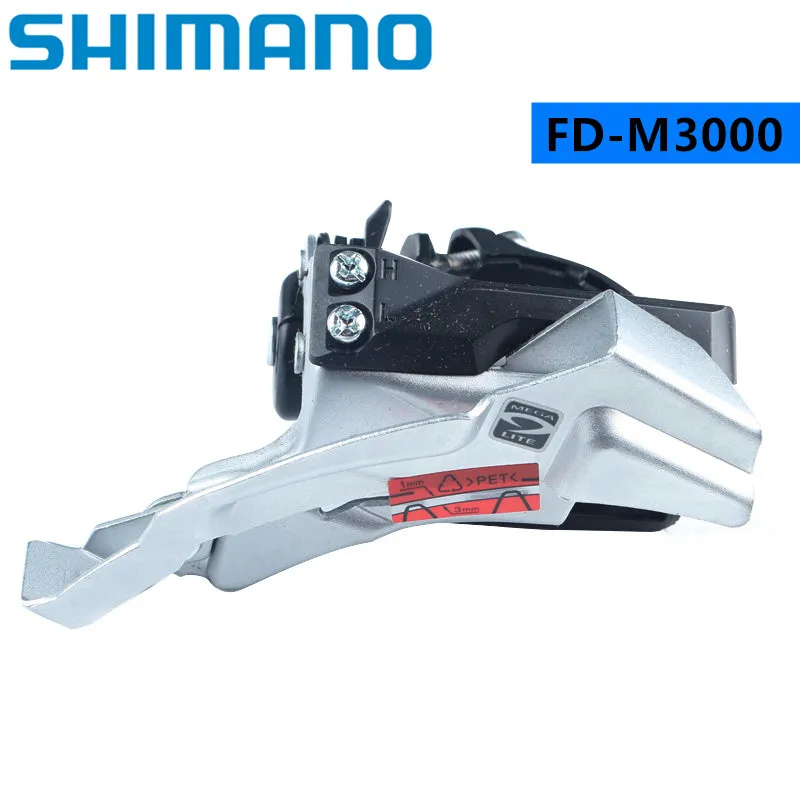 

Shimano Acera M3000 3X9s Bike Bicycle Front Derailleur Top Swing Dual Pull 34.9mm