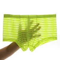 

Mens underwear boxer shorts breath transparent boxer shorts for men