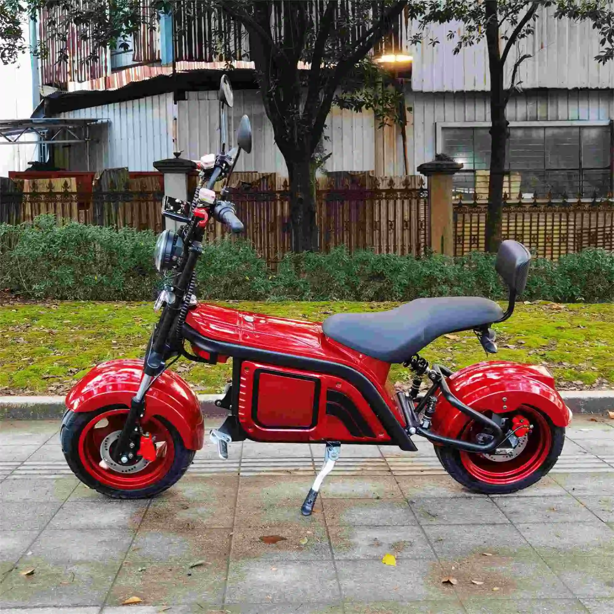 

Model CP-3.0 Good Look Electric Tricycles 2000W 12AH/20AH/40AH Double Seat Citycoco Adults