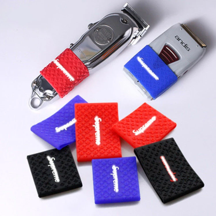 

Wholesale custom 3 Size Avaible Anti-slip Flexible Rubber Mat for Clippers Barber Hair Clipper slip cover Accessories