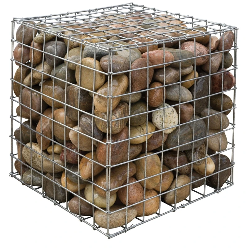 cages gabion baskets 1x1x1 2x1x1 hot-dipped galvanized welded